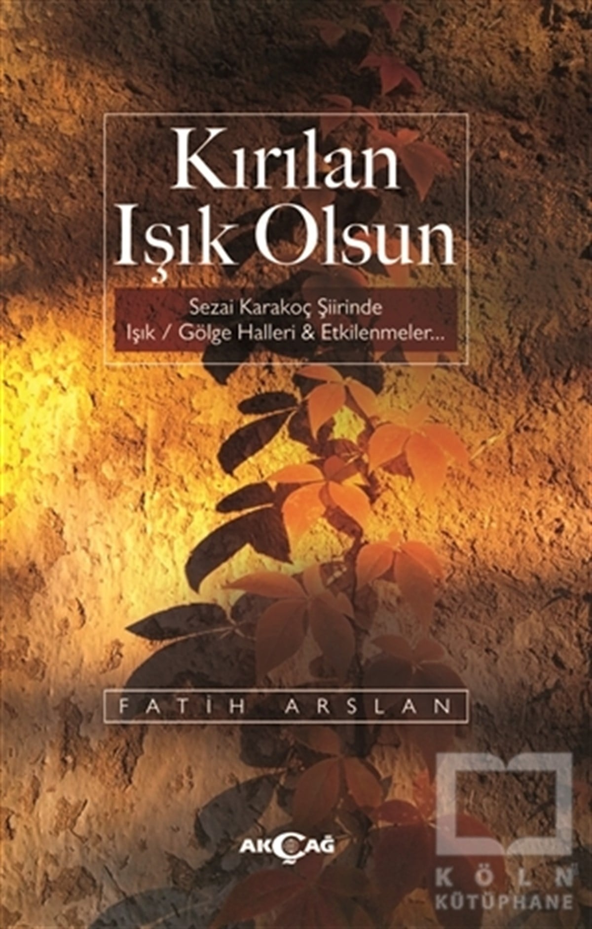 Fatih ArslanAkademikKırılan Işık Olsun
