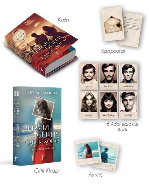 Ceyda KalenderTürk RomaniKırmızı Güller Çabuk Solar 3 - Eve Dönüş Devrimi - Kutulu Set