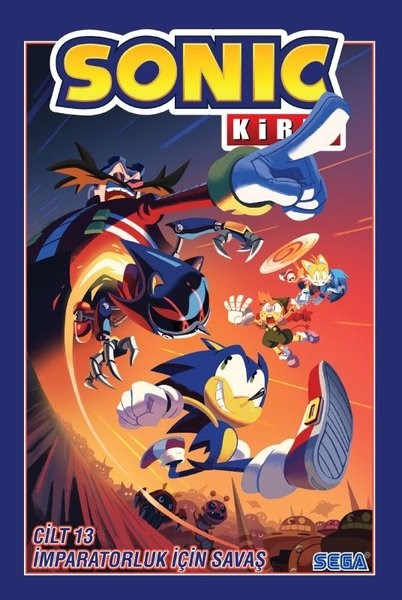 Ian FlynnÇocuk Gençlik RomanlarıKirpi Sonic Cilt 13 - İmparatorluk İçin Savaş
