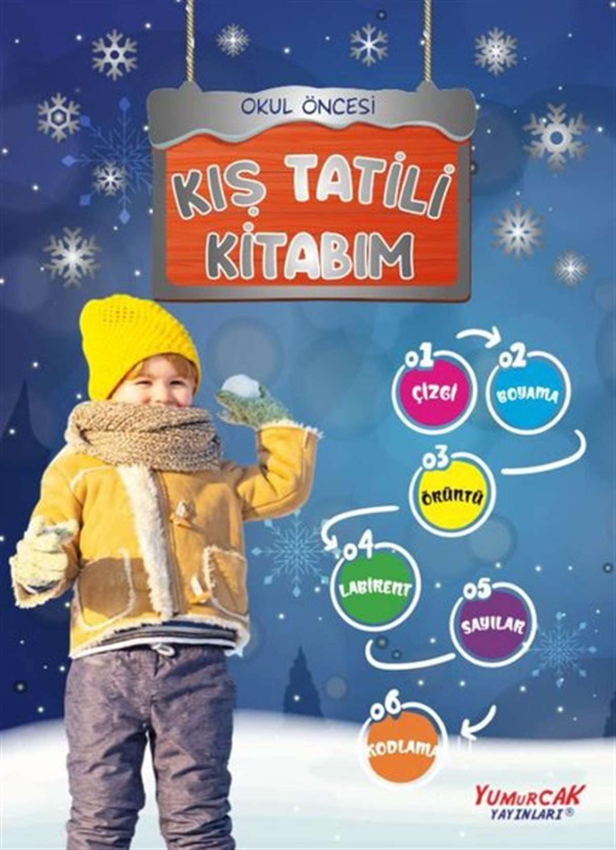 KolektifEgitim Etkinlik KitaplariKış Tatili Kitabım - Okul Öncesi