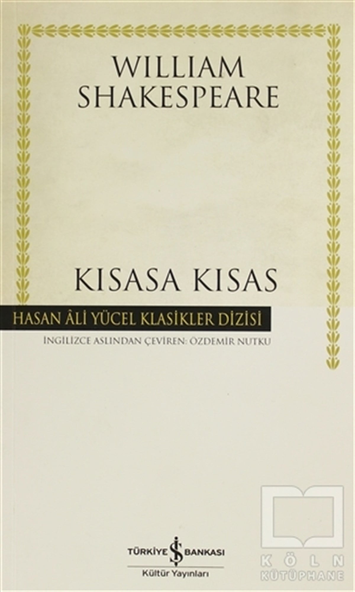 William ShakespeareOyunKısasa Kısas