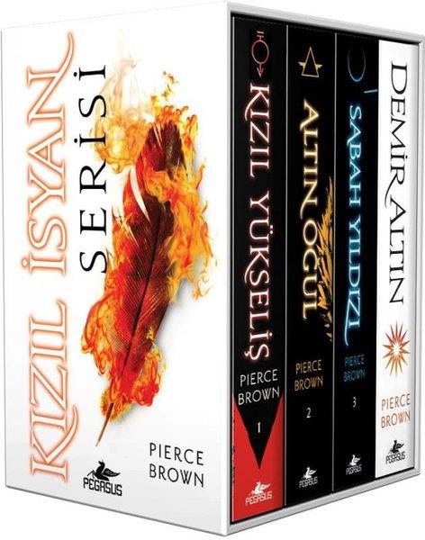 Pierce BrownFantastik Kitaplar & Fantastik RomanlarKızıl İsyan Serisi Takım Seti - 4 Kitap Takım