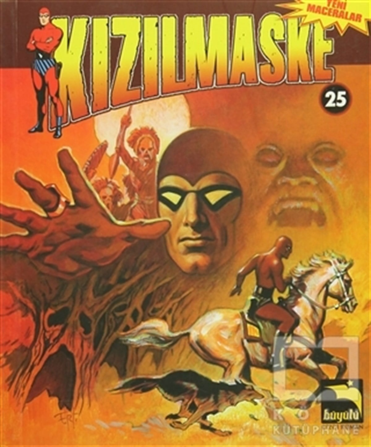 Lee FalkÇizgi RomanKızılmaske 25. Cilt