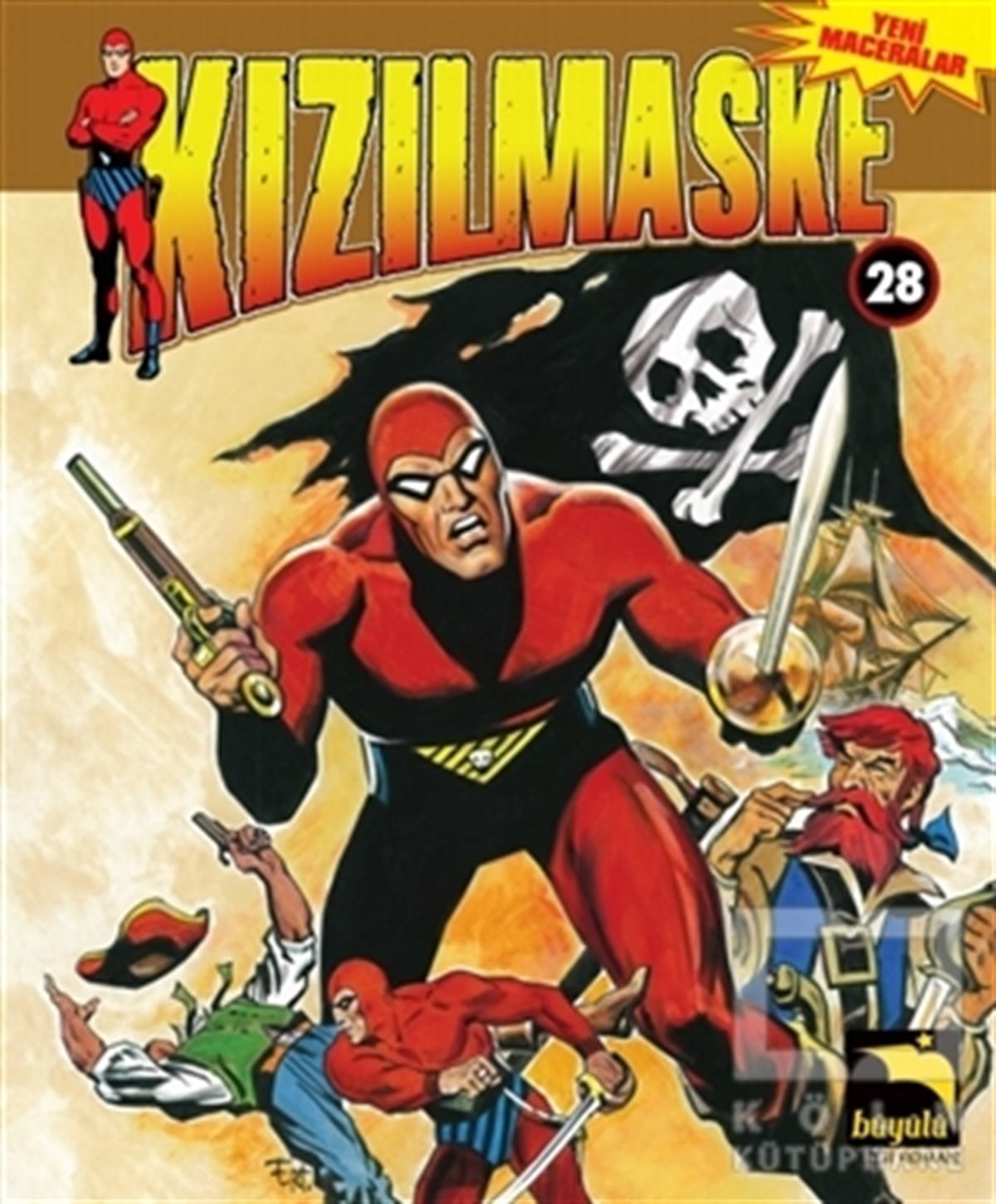 Lee FalkÇizgi RomanKızılmaske 28. Cilt