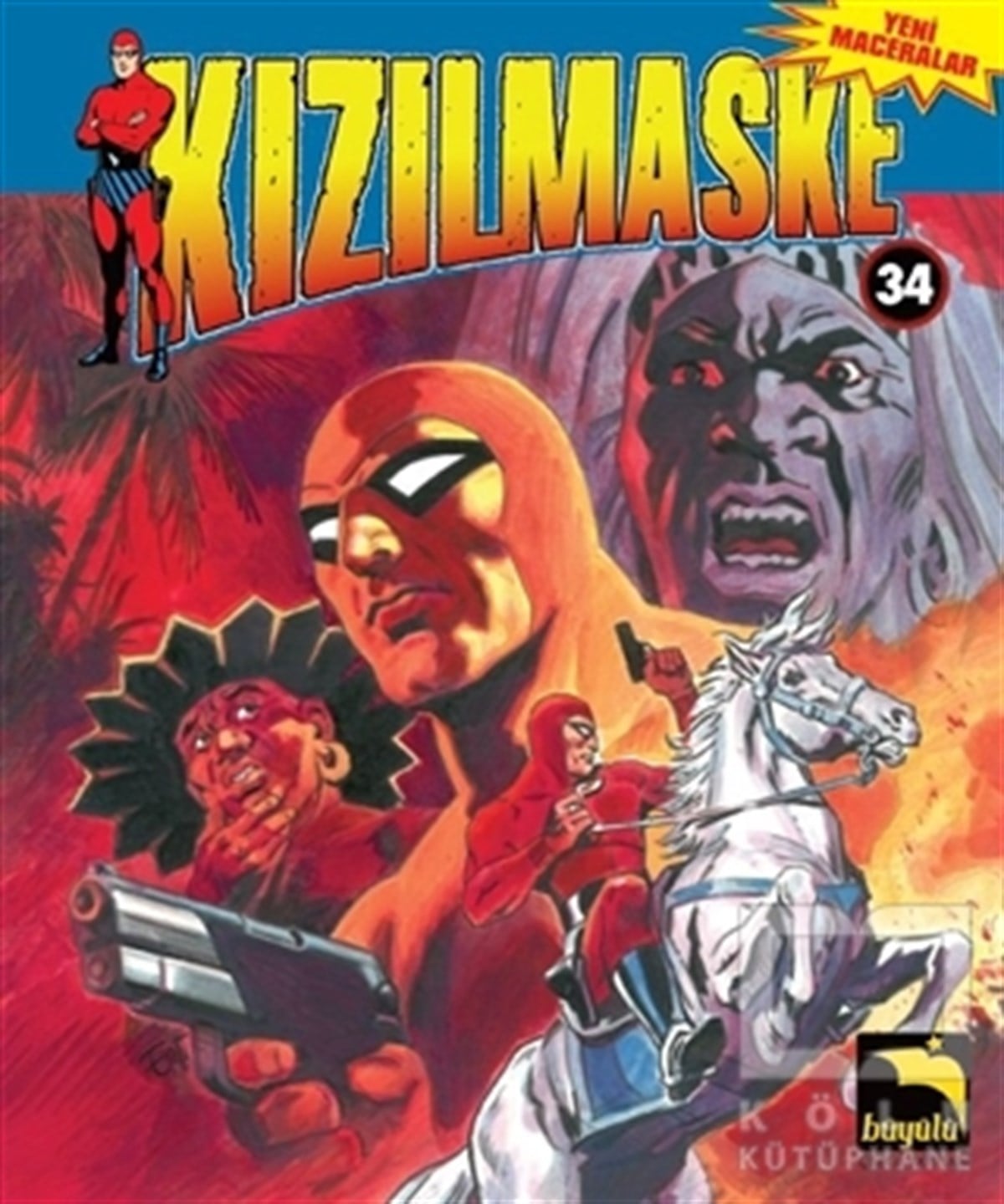Lee FalkÇizgi RomanKızılmaske 34. Cilt