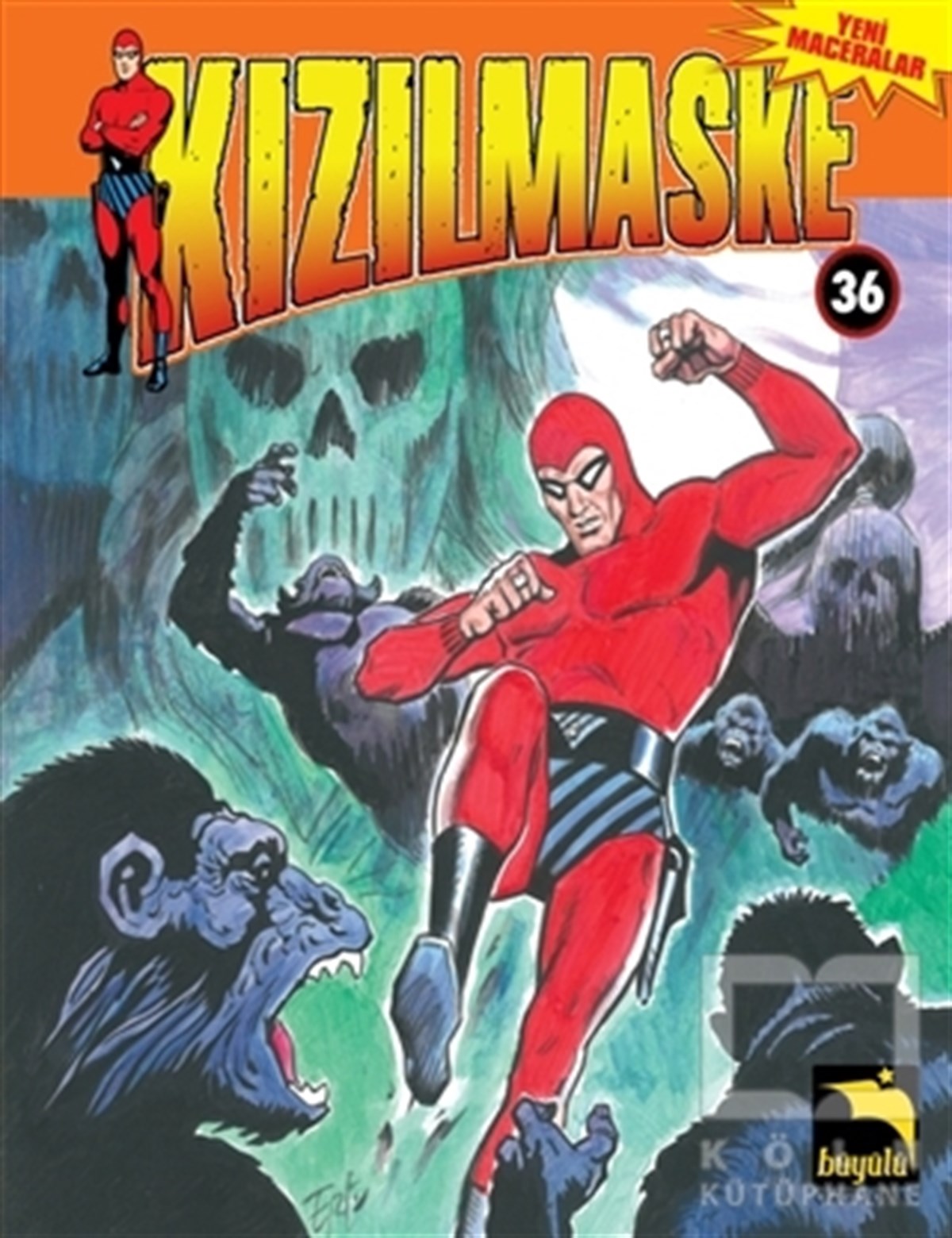 Lee FalkÇizgi RomanKızılmaske 36. Cilt