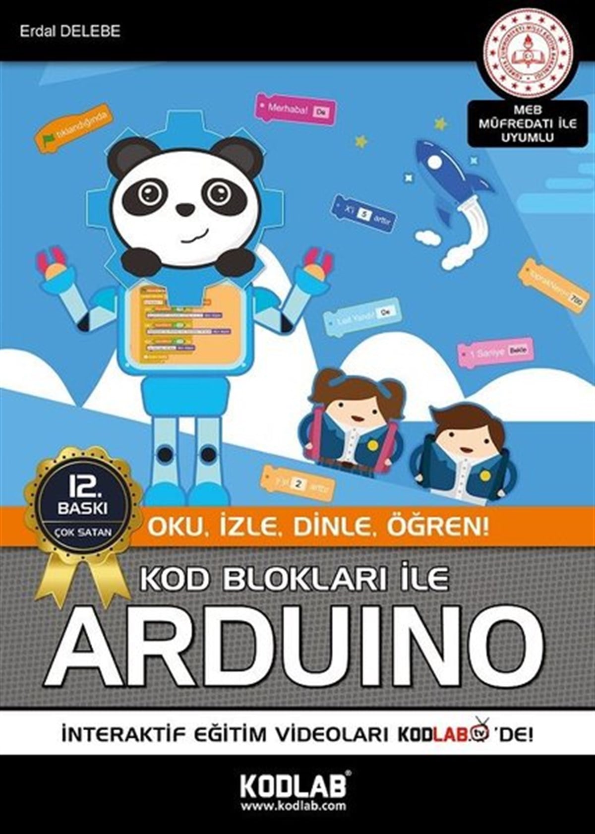 Erdal DelebeBilgisayar KitaplarıKod Blokları İle Arduino