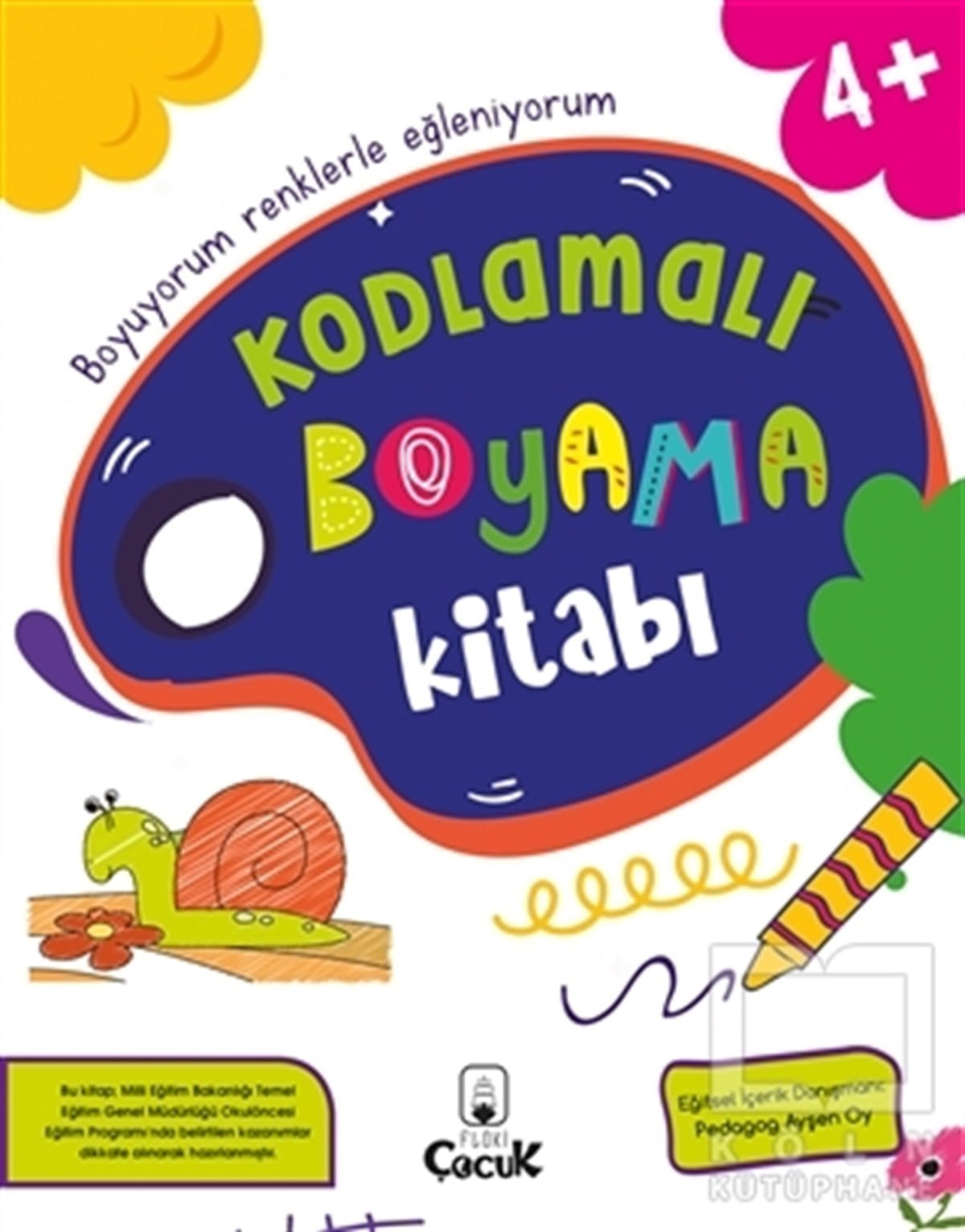 KolektifEtkinlik KitaplarıKodlamalı Boyama Kitabı