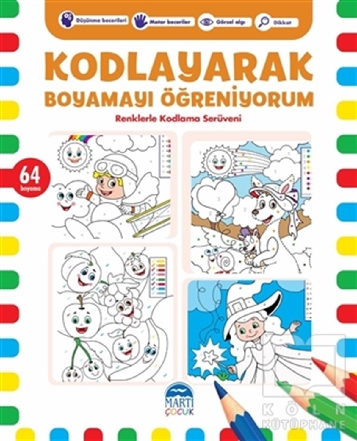 Kerem AltındağBoyama KitaplarıKodlayarak Boyamayı Öğreniyorum 7