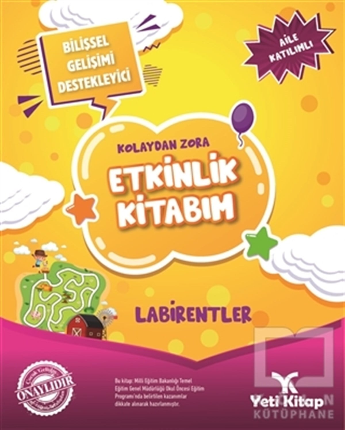 Feyyaz UlaşEtkinlik KitaplarıKolaydan Zora Etkinlik Kitabım - Labirentler