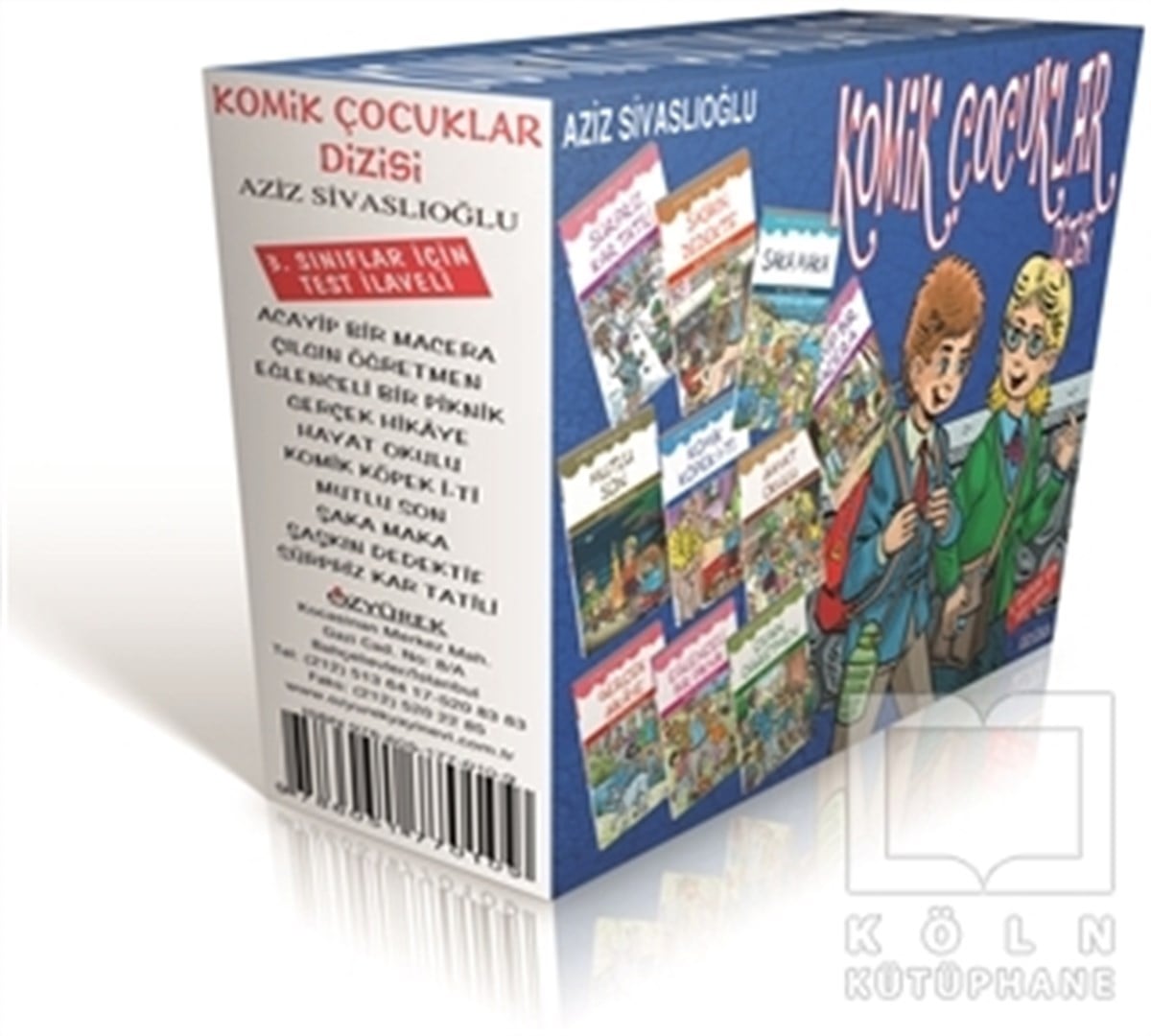 Aziz SivaslıoğluHikayelerKomik Çocuklar Dizisi (10 Kitap Takım)