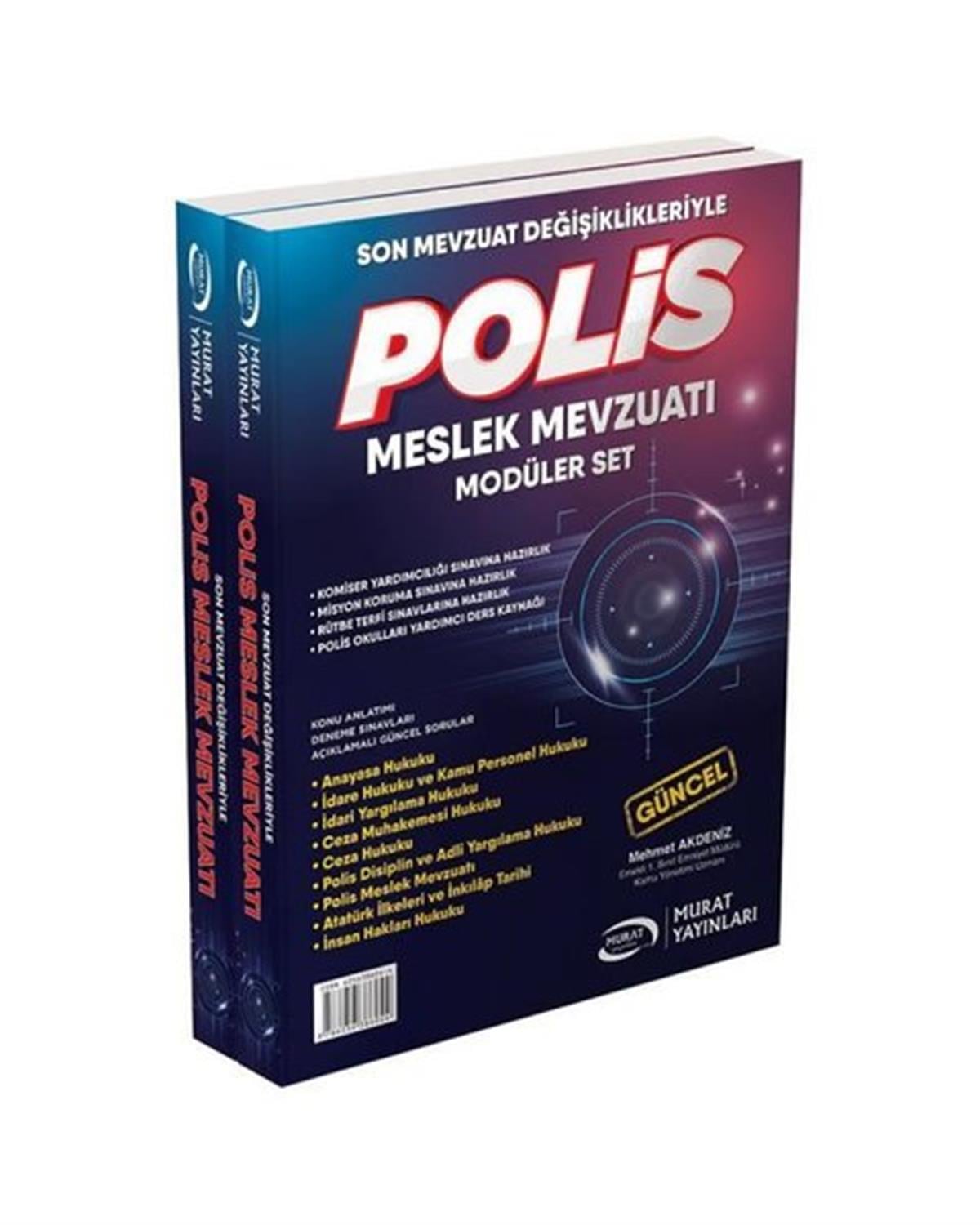KolektifEmniyet Genel Müdürlügü SinavlariKomiser Yardımcılığı ve Misyon Koruma Modüler Set