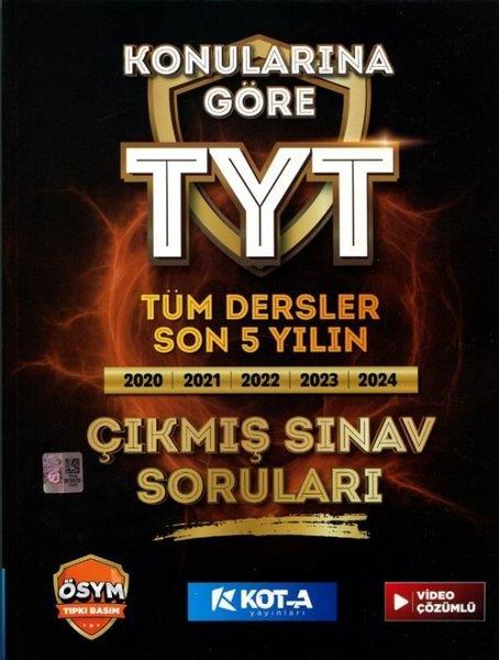 KolektifTYT Tüm DerslerKonularına Göre TYT Tüm Dersler Son 5 Yılın Çıkmış Sınav Soruları Video Çözümlü
