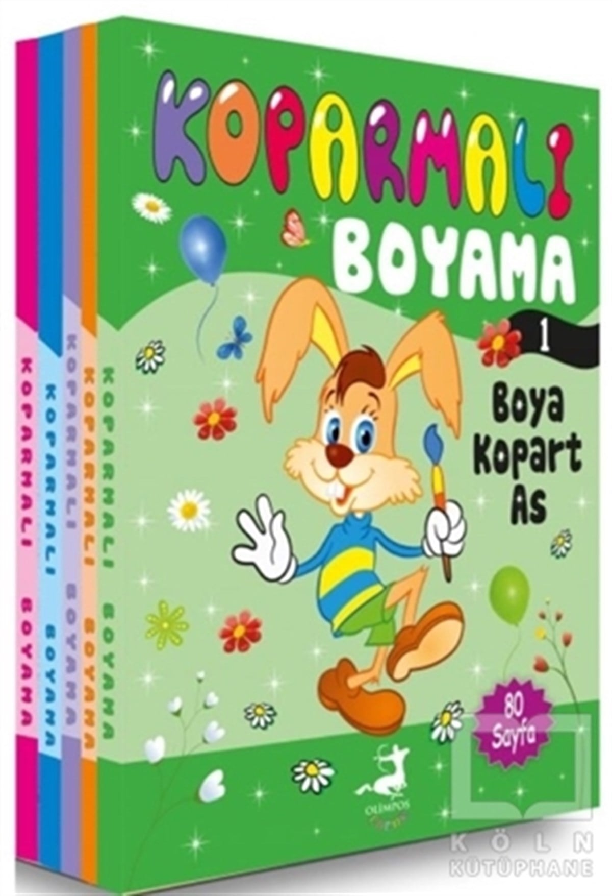 KolektifBoyama KitaplarıKoparmalı Boyama Set 1 (5 Kitap Takım)