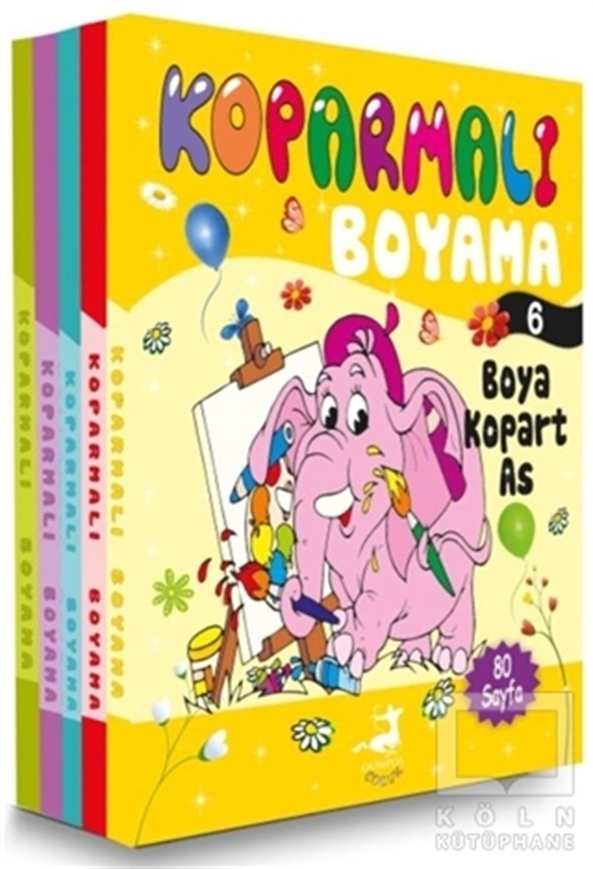 KolektifBoyama KitaplarıKoparmalı Boyama Set 2 (5 Kitap Takım)