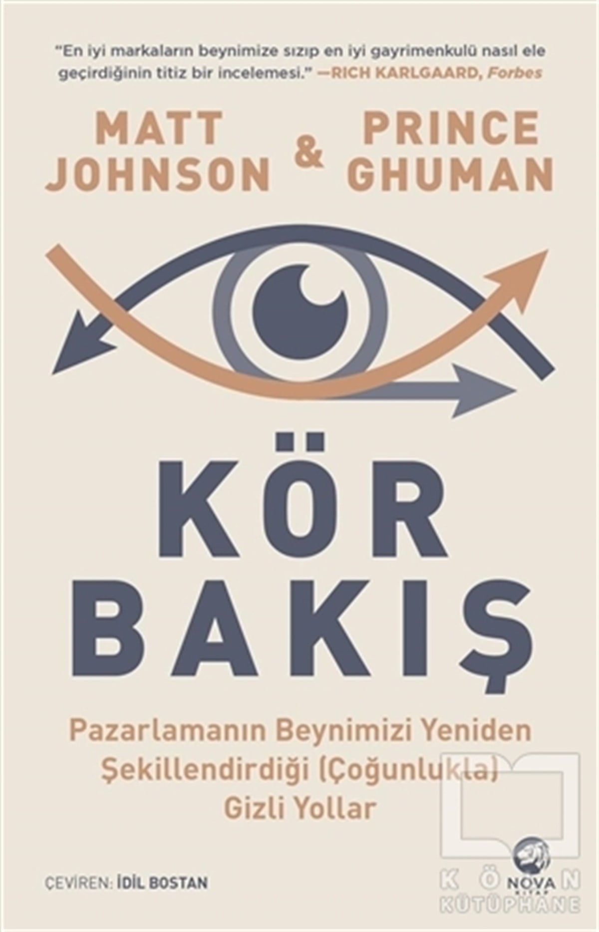 Matt JohnsonPazarlama, Reklamcılık ve Satış KitaplarıKör Bakış