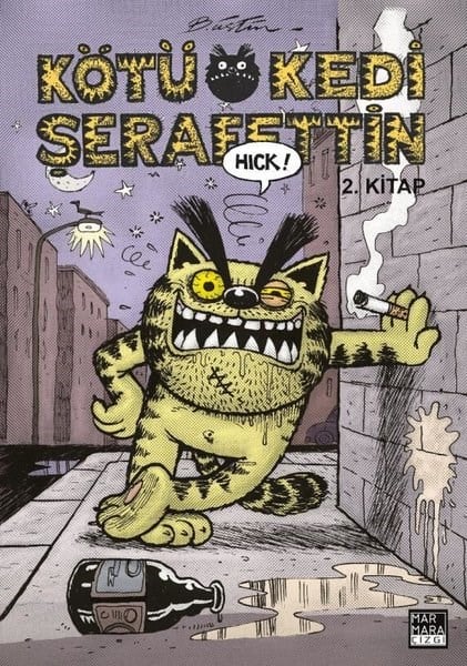 Bülent ÜstünÇizgi RomanlarKötü Kedi Şerafettin 2.Kitap