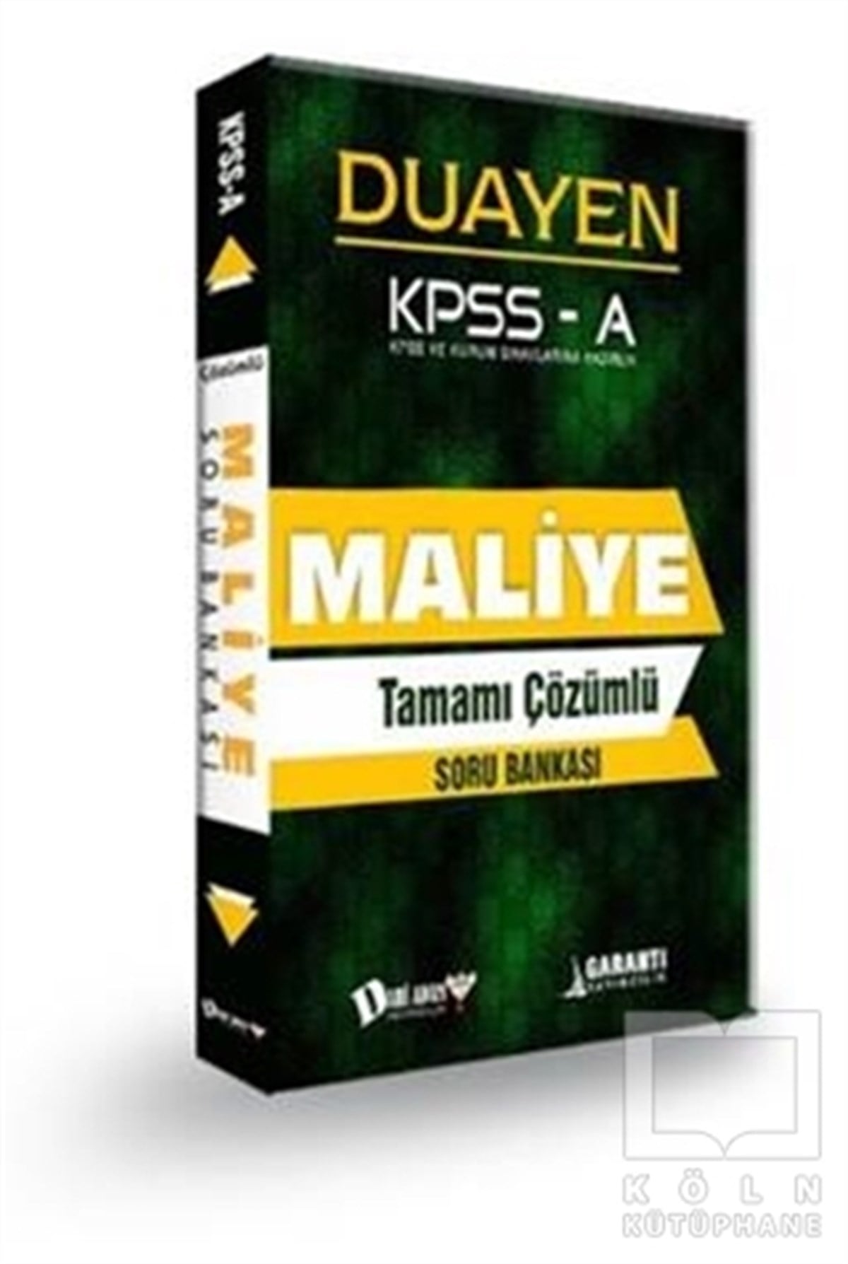 KolektifSınavlara Hazırlık KitaplarıKPSS A Grubu Maliye Duayen Tamamı Çözümlü Soru Bankası