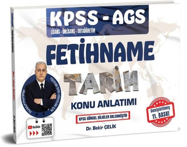 Bekir ÇelikKPSS Konu Anlatim KitaplariKPSS - AGS Fetihname Tarih Konu Anlatımı