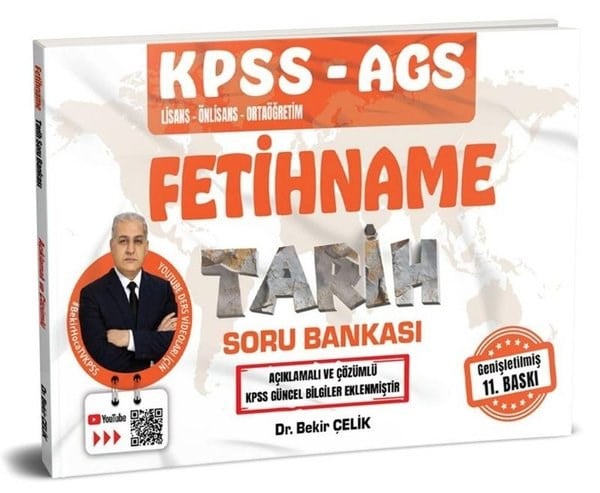 Bekir ÇelikKPSS Soru Bankasi KitaplariKPSS - AGS Fetihname Tarih Soru Bankası