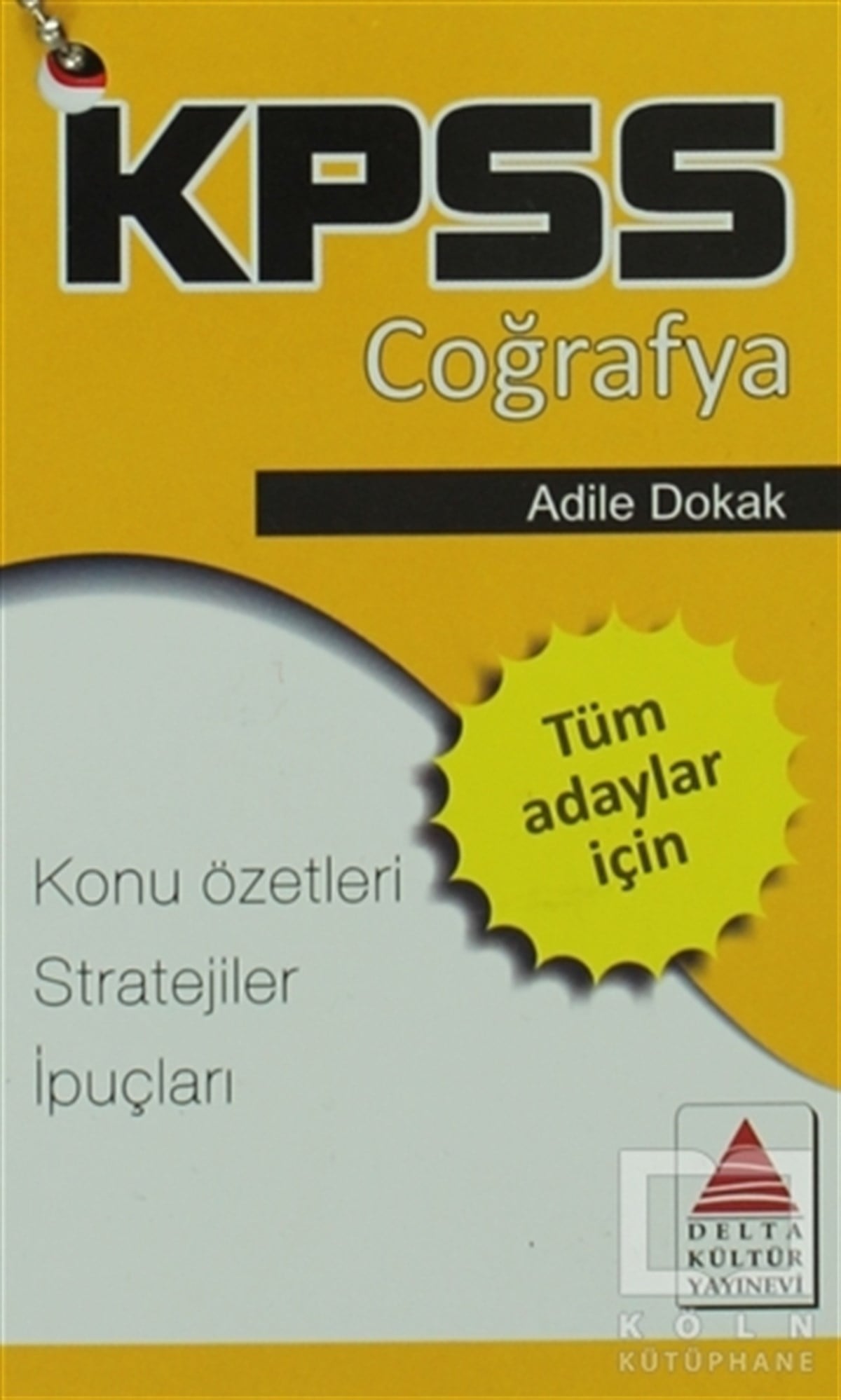 Adile DokakSınavlara Hazırlık KitaplarıKPSS Coğrafya