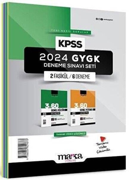 KolektifKPSS Deneme Sinavi - Yaprak TestKPSS Genel Yetenek Genel Kültür Deneme Sınavı Seti 2 Fasikül 6 Deneme