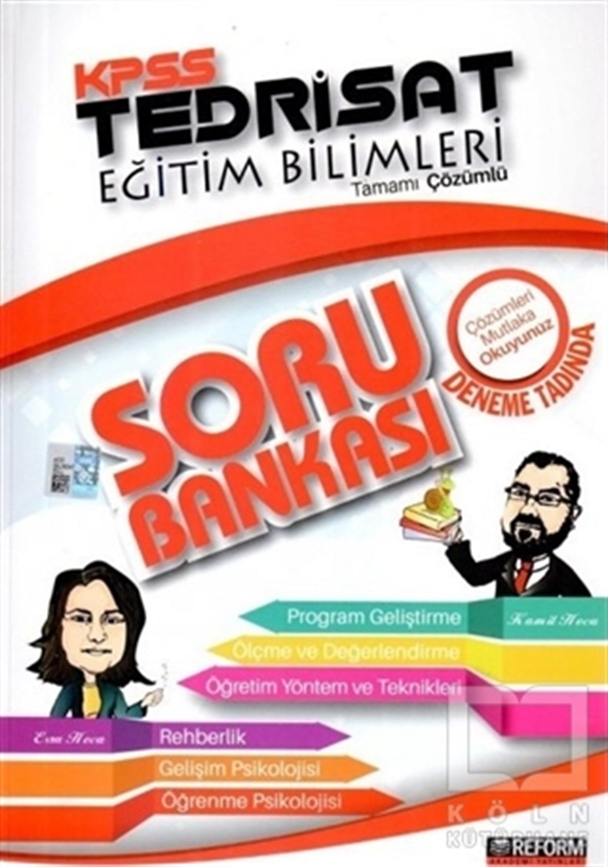 Kamil HocaSınavlara Hazırlık KitaplarıKPSS Tedrisat Eğitim Bilimleri Tamamı Çözümlü Soru Bankası