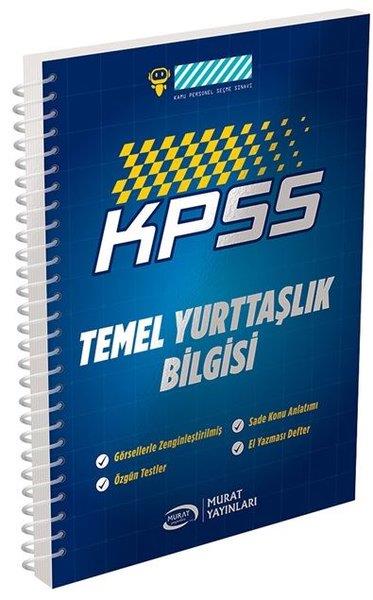 KolektifKPSS Konu Anlatim KitaplariKPSS Temel Yurttaşlık Bilgisi Defteri