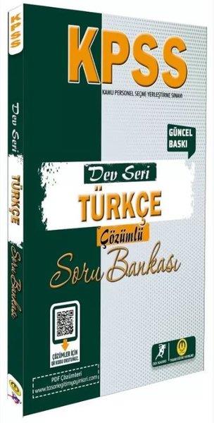 KolektifKPSS Soru Bankasi KitaplariKPSS Türkçe Dev Seri Soru Bankası Çözümlü