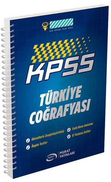 KolektifKPSS Konu Anlatim KitaplariKPSS Türkiye Coğrafyası Defteri