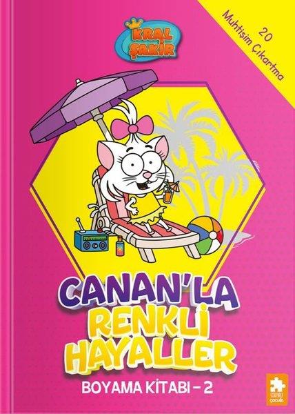 KolektifBoyama KitaplarıKral Şakir - Cananla Renkli Hayaller Boyama Kitabı 2