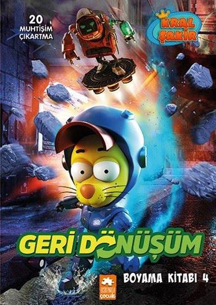 KolektifEgitim Etkinlik KitaplariKral Şakir Geri Dönüşüm Boyama Kitabı - 4