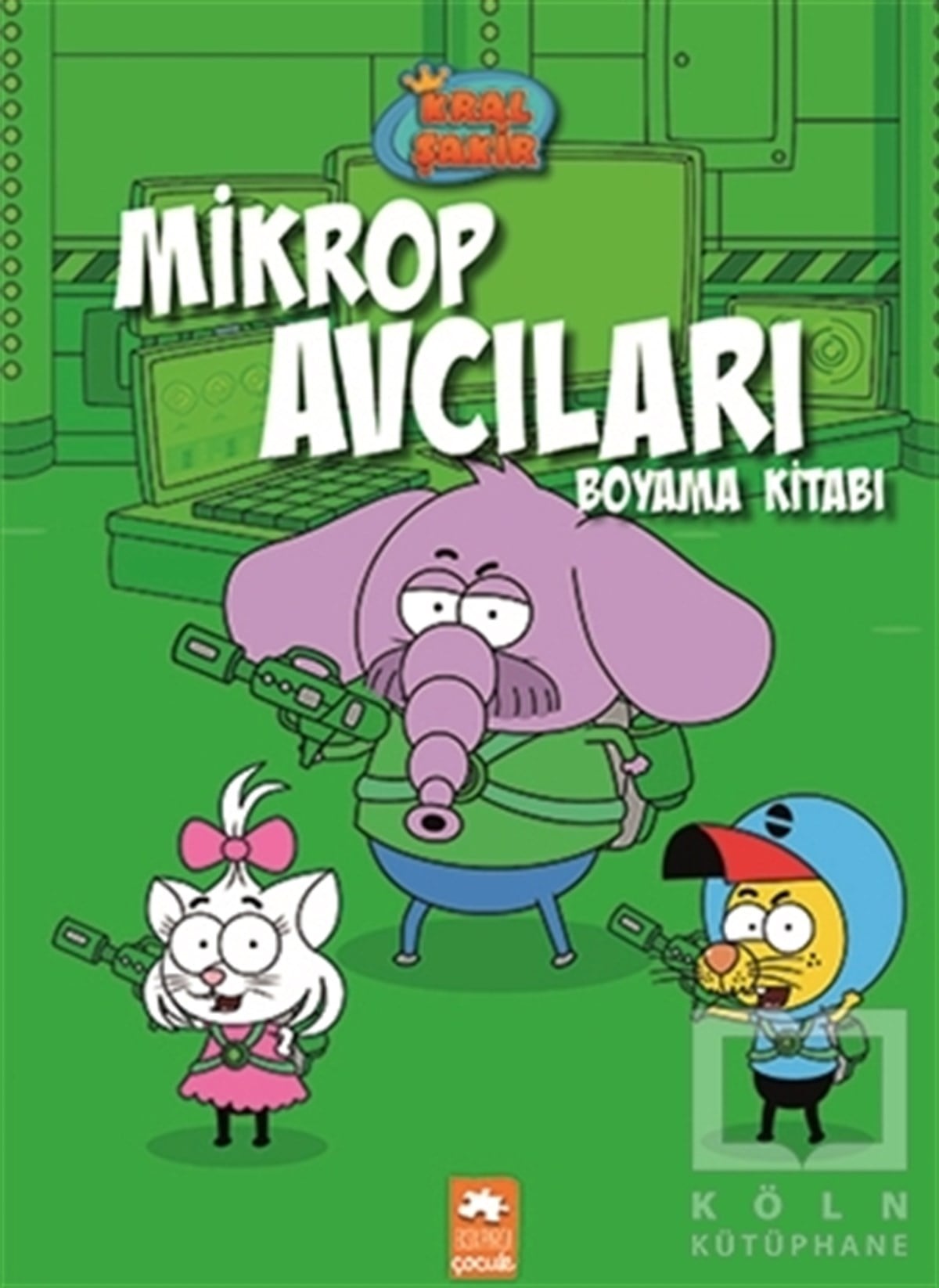 KolektifBoyama KitaplarıKral Şakir Mikrop Avcıları Boyama Kitabı