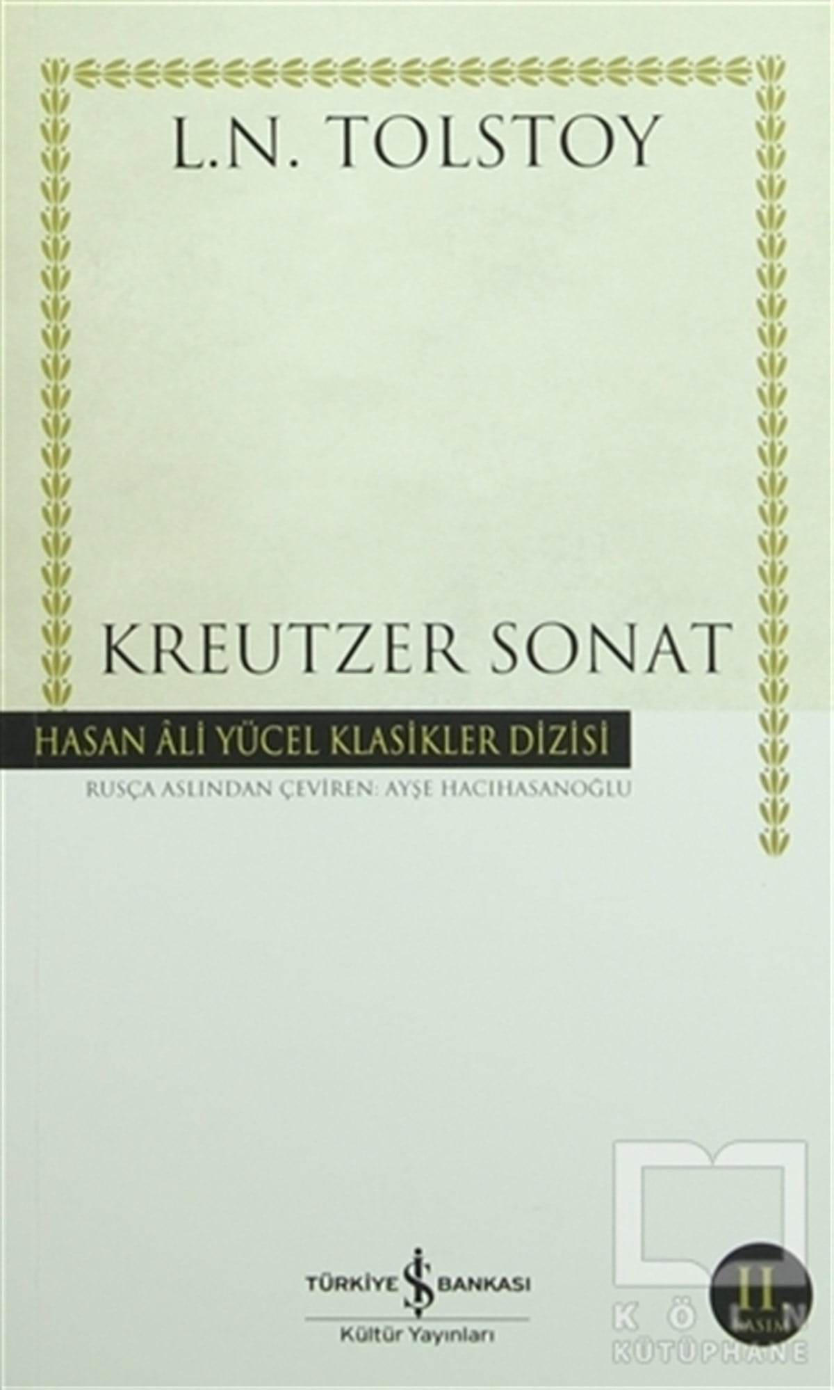 Lev Nikolayeviç TolstoyKlasiklerKreutzer Sonat