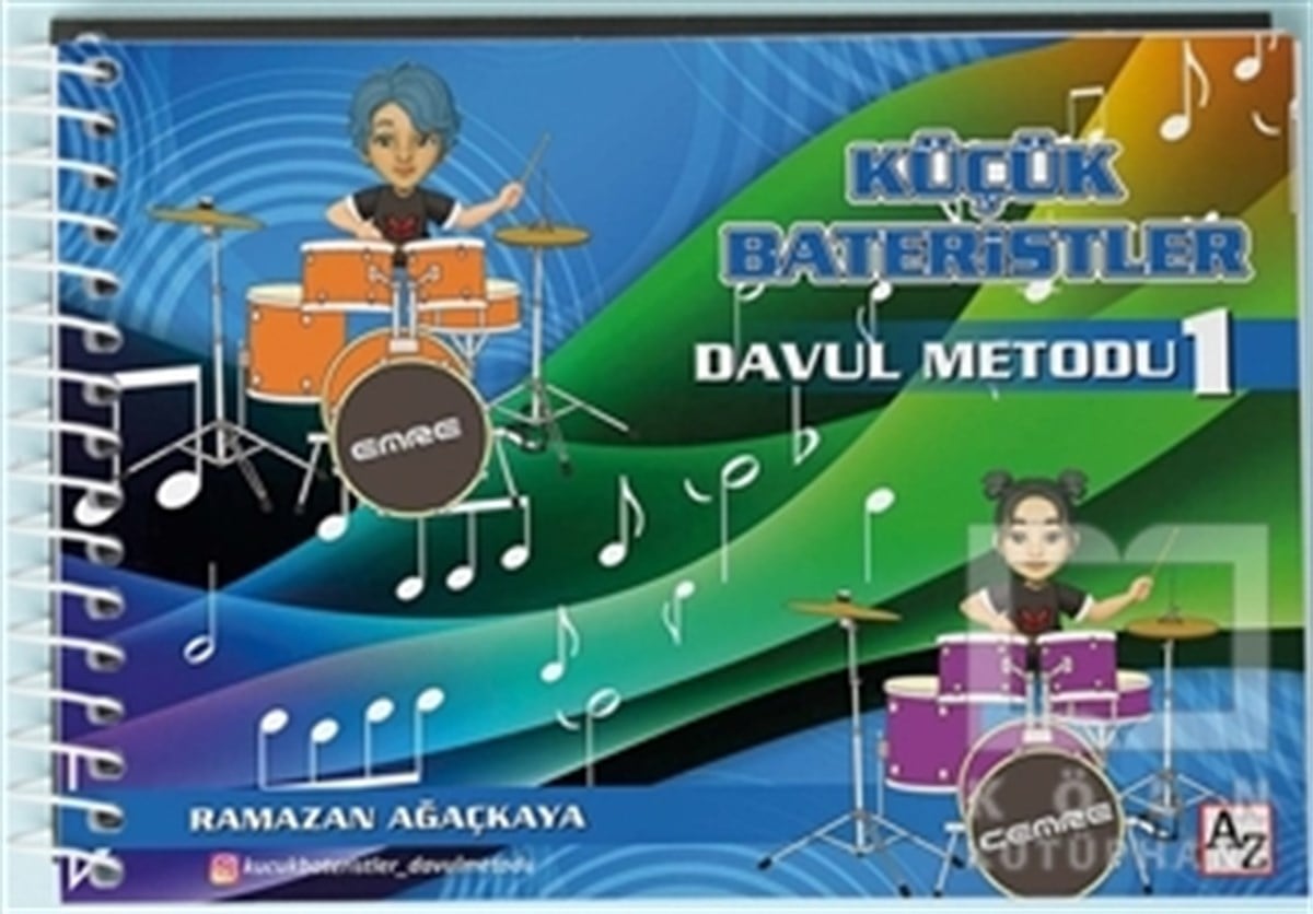 Ramazan AğaçkayaMüzik Eğitimi KitaplarıKüçük Bateristler - Davul Metodu 1