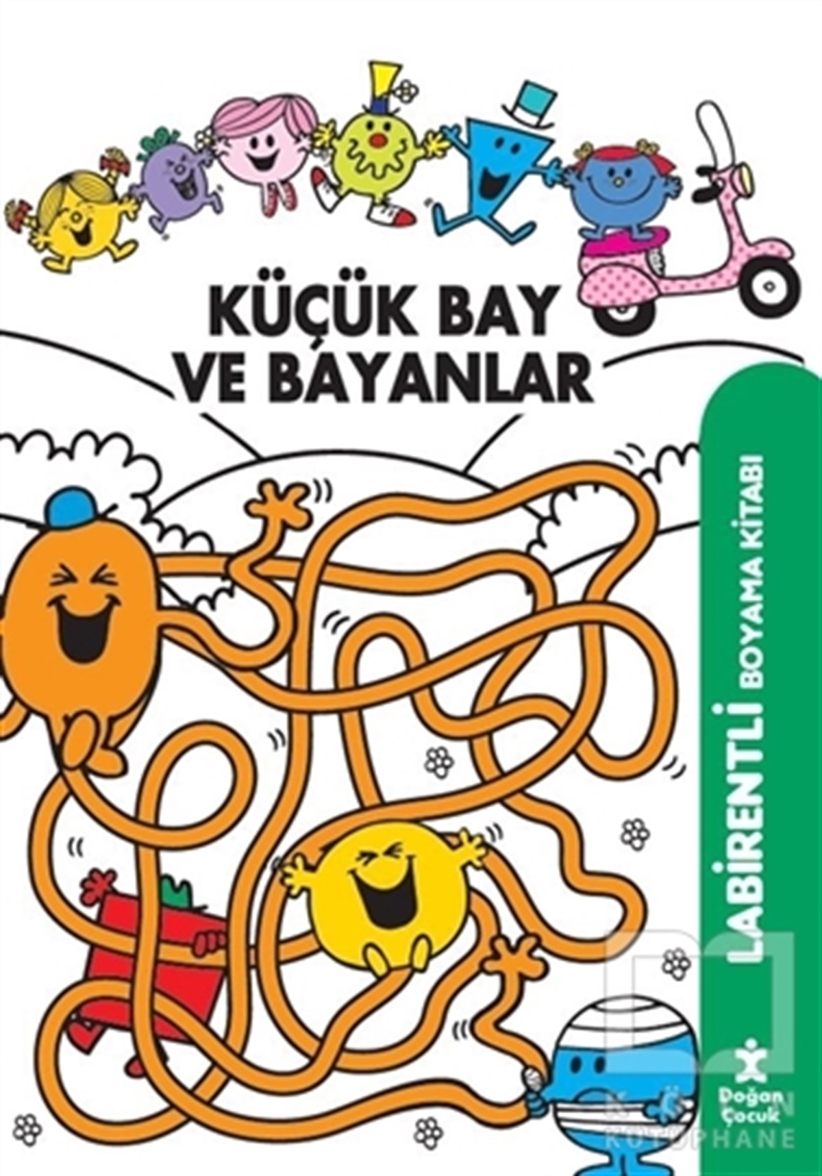 KolektifBoyama KitaplarıKüçük Bay ve Bayanlar Labirentli Boyama Kitabı