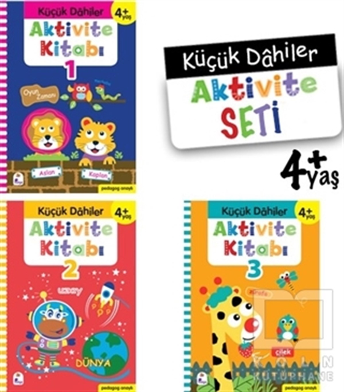 Gülizar Ç. ÇetinkayaEtkinlik KitaplarıKüçük Dahiler Aktivite Seti 4+ Yaş (3 Kitap Takım)