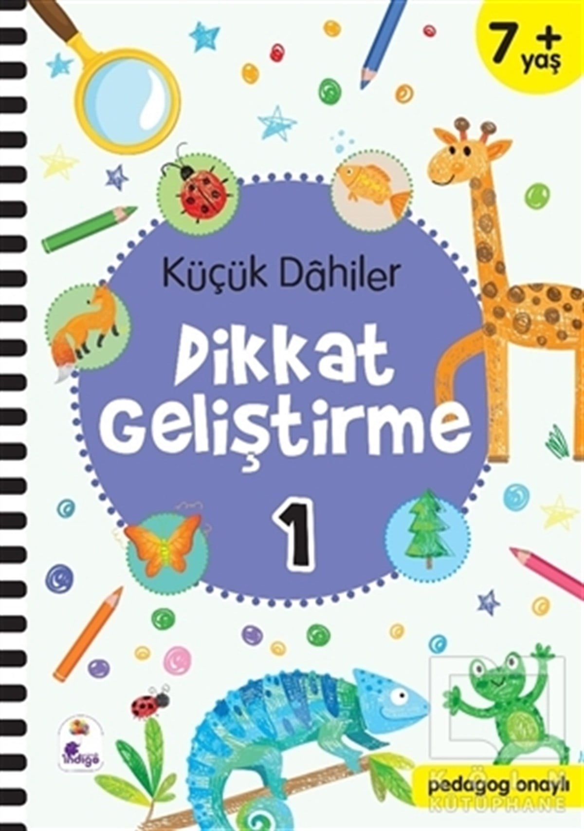 Gülizar Ç. ÇetinkayaEtkinlik KitaplarıKüçük Dahiler Dikkat Geliştirme 1 (7+ Yaş)