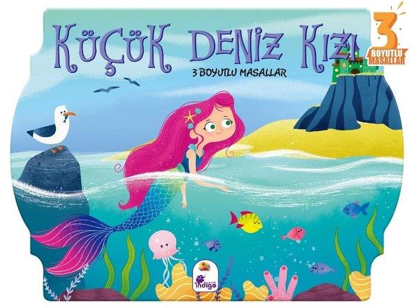 KolektifOkul Öncesi Masal KitaplarıKüçük Deniz Kızı - 3 Boyutlu Masallar