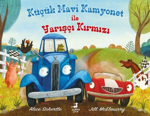 Alice ShertleEgitim Etkinlik KitaplariKüçük Mavi Kamyonet İle Yarışçı Kırmızı