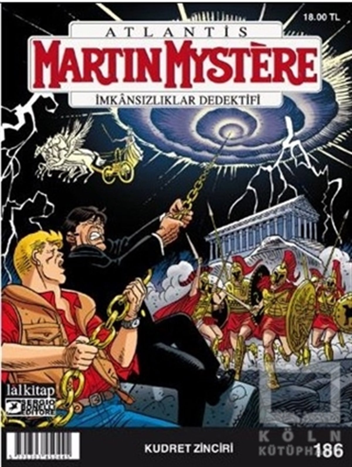 Alessandro MainardiÇizgi RomanKudret Zinciri - Martin Mystere İmkansızlıklar Dedektifi Sayı 186