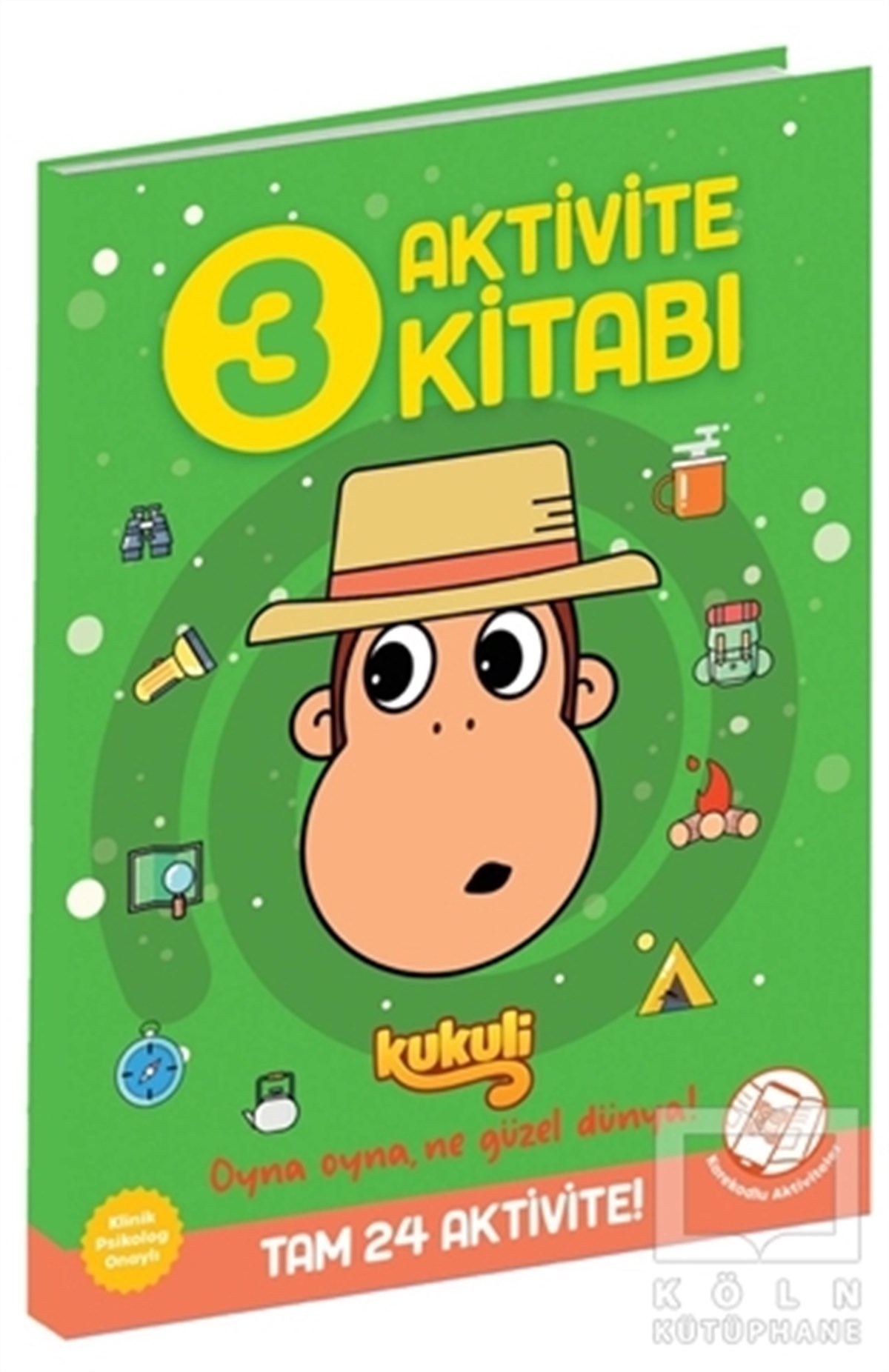 Buket KurtEtkinlik KitaplarıKukuli Aktivite Kitabı - 3