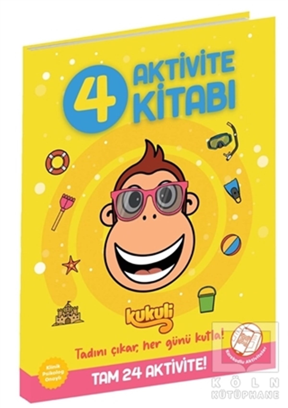 Serhat AkdenizEtkinlik KitaplarıKukuli Aktivite Kitabı - 4