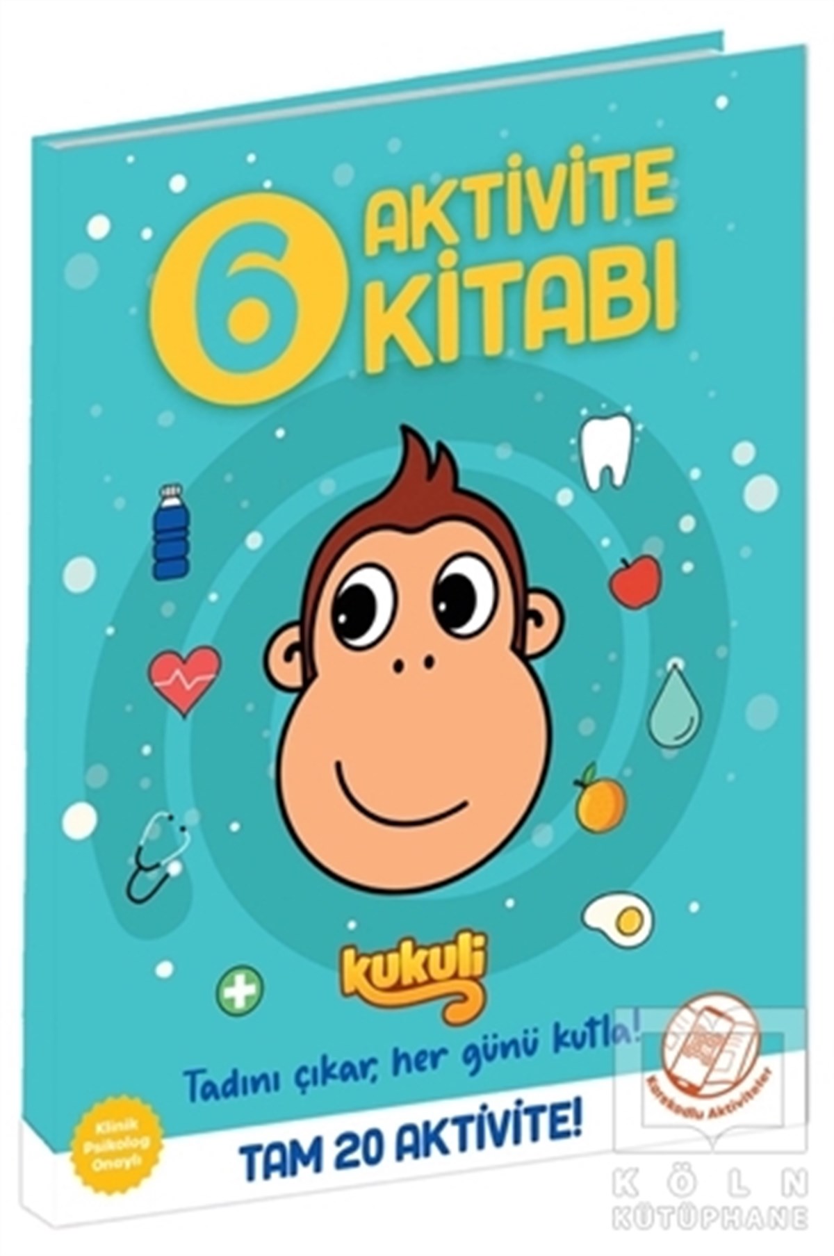 Serhat AkdenizEtkinlik KitaplarıKukuli Aktivite Kitabı - 6