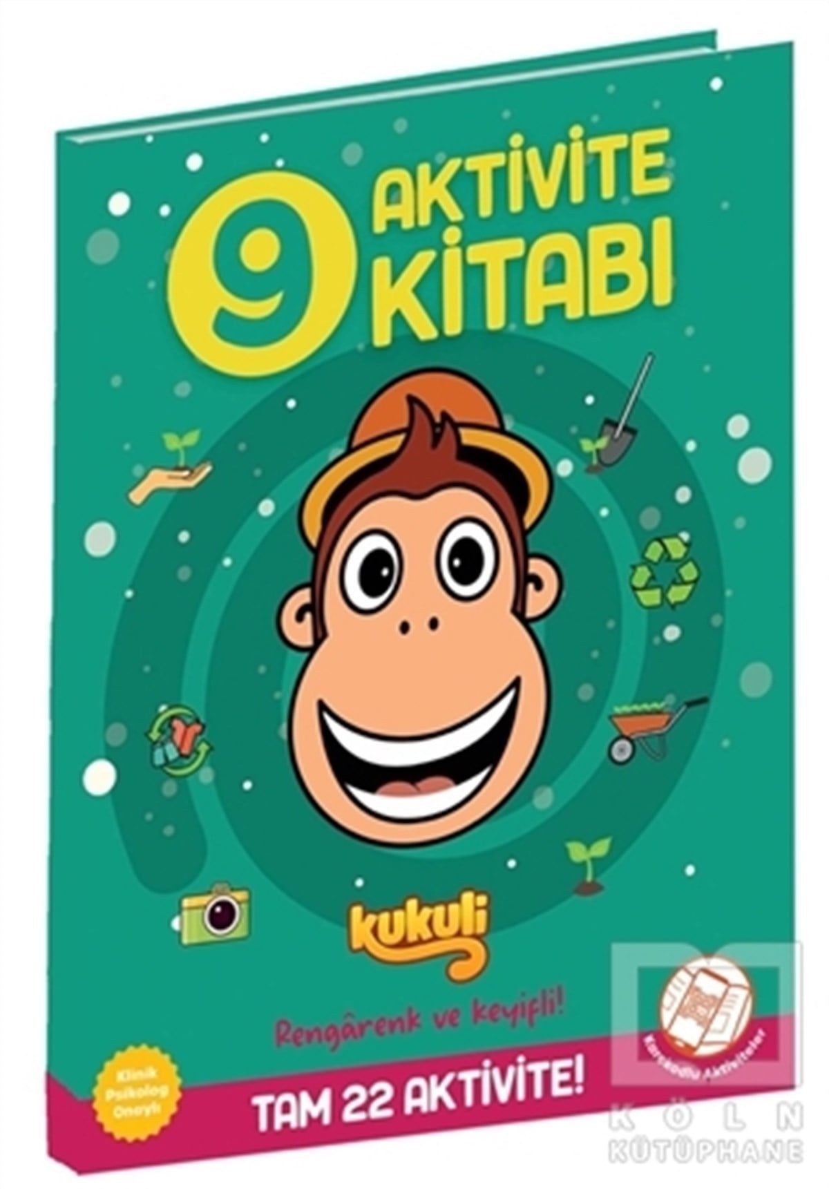 Serhat AkdenizEtkinlik KitaplarıKukuli Aktivite Kitabı - 9