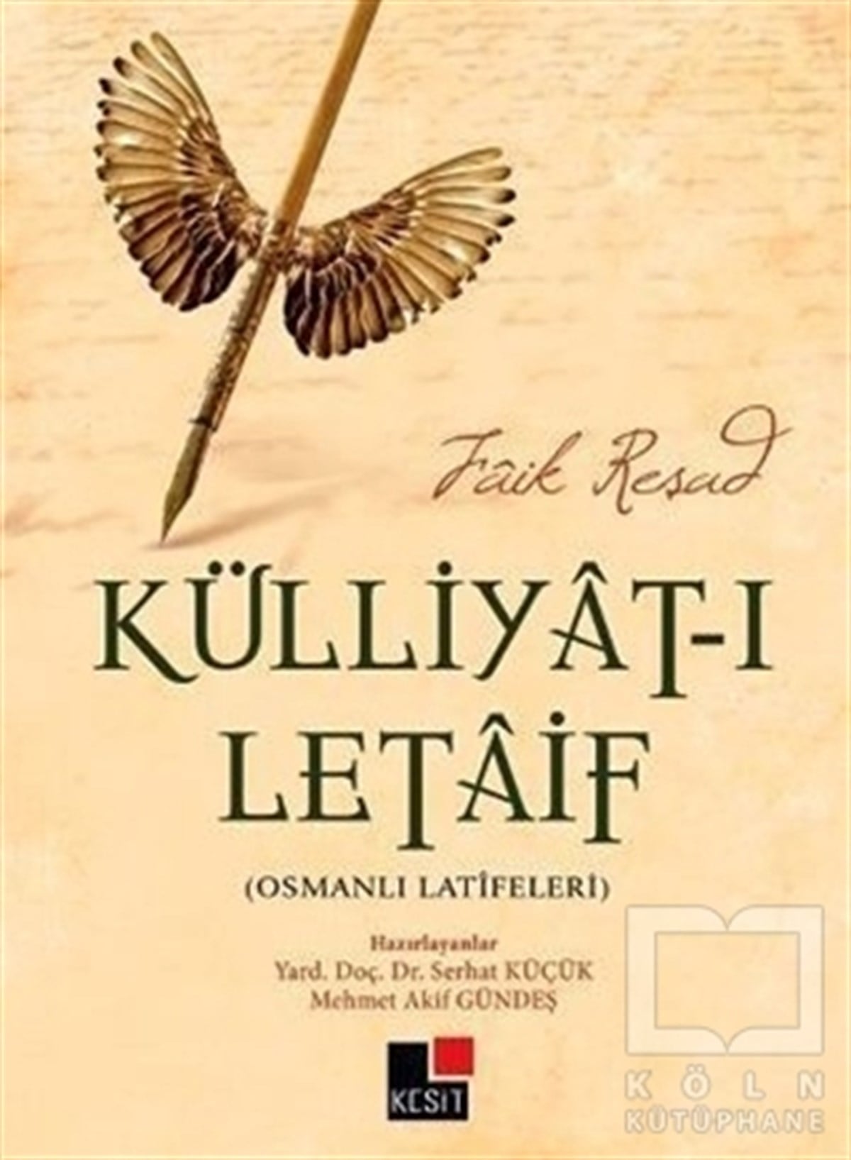 Faik ReşadDil BilimKülliyat-ı Letaif - Osmanlı Latifeleri