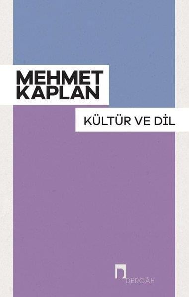 Mehmet KaplanEleştiri & Kuram & İnceleme KitaplarıKültür ve Dil