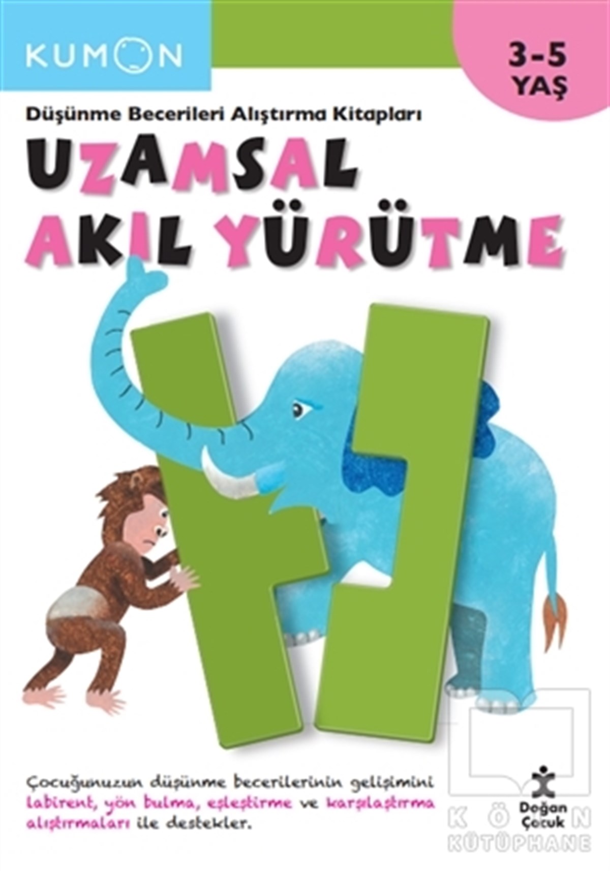 KolektifZeka Gelişimi KitaplarıKumon Uzamsal Akıl Yürütme