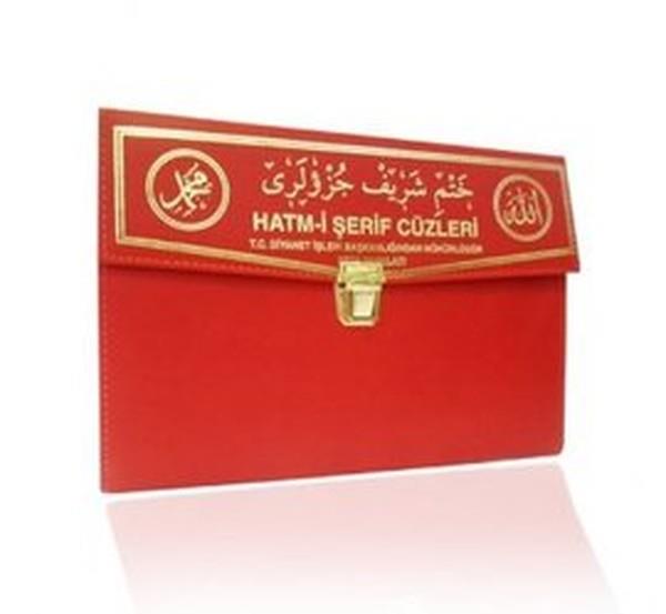 Osman Hattıİslami KitaplarKur'an-ı Kerim 30 Cüz Hatim Seti (Çanta Boy Çantalı Kırmızı Kapak Kod: 130)