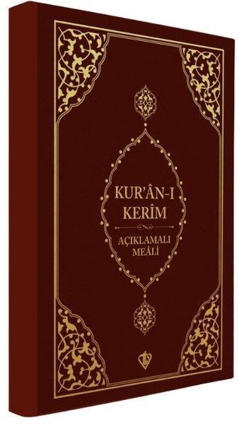 Kolektifİslami KitaplarKur'an-ı Kerim Açıklamalı Meali - Cep Boy - Metinsiz - Kahverengi Kapak